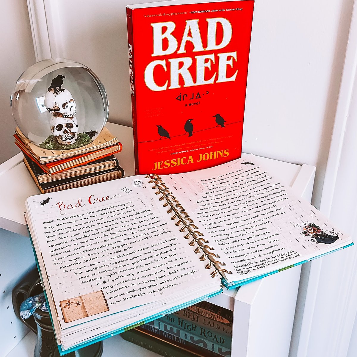 New #BookReview. Bad Cree, by Jessica Johns, is a book about grief and loss and monsters

onemamassummer.weebly.com/book-reviews/b…

#OneMamaReads #BadCree #JessicaJohns #HarperCollins #BookBlog #SavvyReader #50BookPledge #BookBlogger #BooksOfHCC #DiverseReads #IndigenousReads #LiteraryFiction