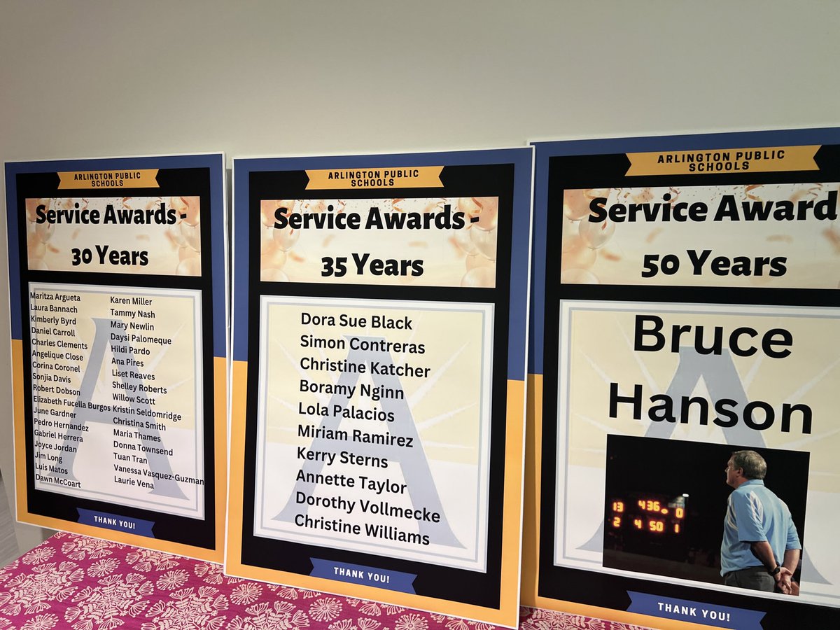 Arlington Public Schools (@apsvirginia) on Twitter photo Tonight the <a href="/APSVaSchoolBd/">APS School Board</a> celebrated <a href="/YorktownHS/">Yorktown High School</a> football coach, Bruce Hanson, for 50 years of service to APS. Coach Hanson has mentored and inspired generations of students, achieving nearly 300 wins in his career so far. 👏🏈 <a href="/yhssports/">Yorktown Athletics</a> <a href="/YHSPatriotsFB/">Yorktown Patriots Football</a> Tonight the <a href="/APSVaSchoolBd/">APS School Board</a> celebrated <a href="/YorktownHS/">Yorktown High School</a> football coach, Bruce Hanson, for 50 years of service to APS. Coach Hanson has mentored and inspired generations of students, achieving nearly 300 wins in his career so far. 👏🏈 <a href="/yhssports/">Yorktown Athletics</a> <a href="/YHSPatriotsFB/">Yorktown Patriots Football</a>