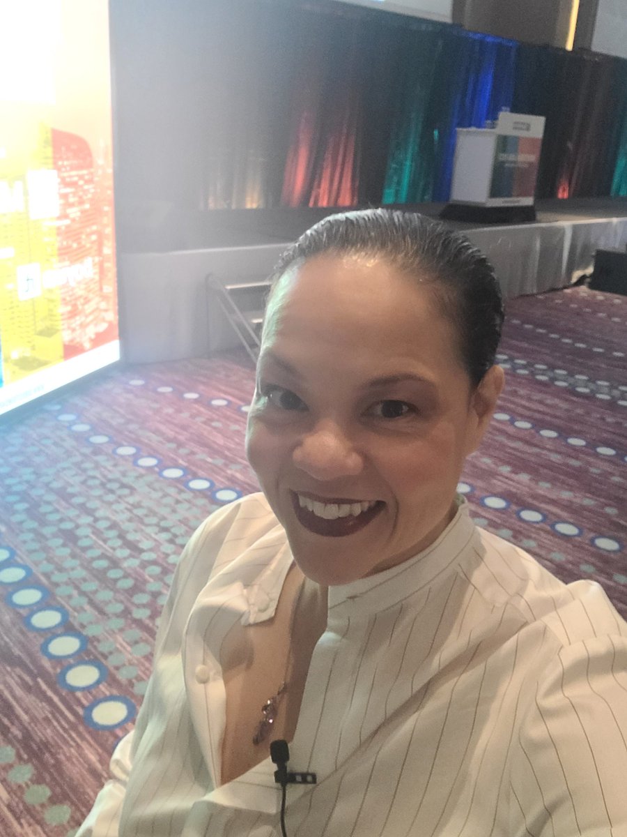 moniquehayward's tweet photo. Let's go! About to hit the stage for the Microsoft keynote on Day 2 at #DirectionsASIA2023. #Microsoft #Dynamics365 #PowerPlatform https://t.co/I2bCTPy44U
