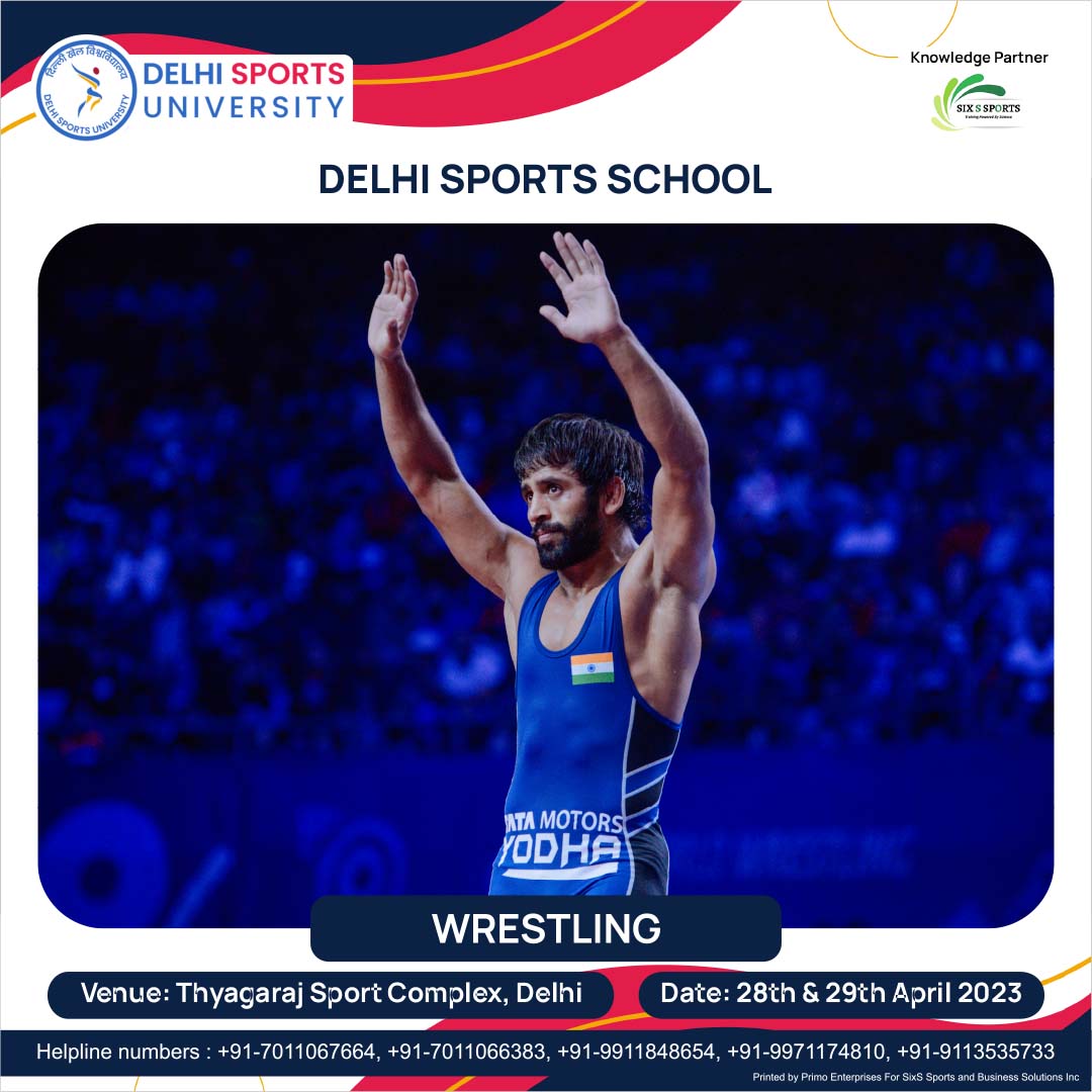 Delhi Sports University on Twitter "🤼‍♂️ The journey to India
