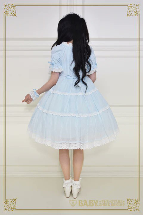 ベイビー ジェノワーズワンピース 夏のお嬢様 公式超特価 レディース