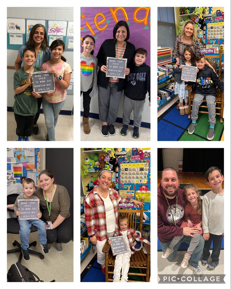 Lots of special guests at <a href="/WeAreMPSD/">MPSD</a> today as the #MWstaff brought their own children to school for #TakeYourChildToWorkDay. #luckyprincipal