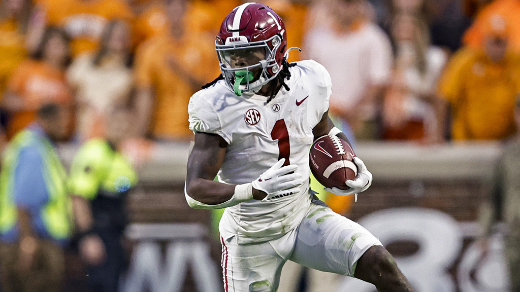 Round 1, Pick 12: <a href="/Lions/">Detroit Lions</a> select <a href="/AlabamaFTBL/">Alabama Football</a> RB Jahmyr Gibbs!

nfl.com/prospects/jahm…

📺: 2023 #NFLDraft on NFLN/ESPN/ABC
📱: Stream on NFL+