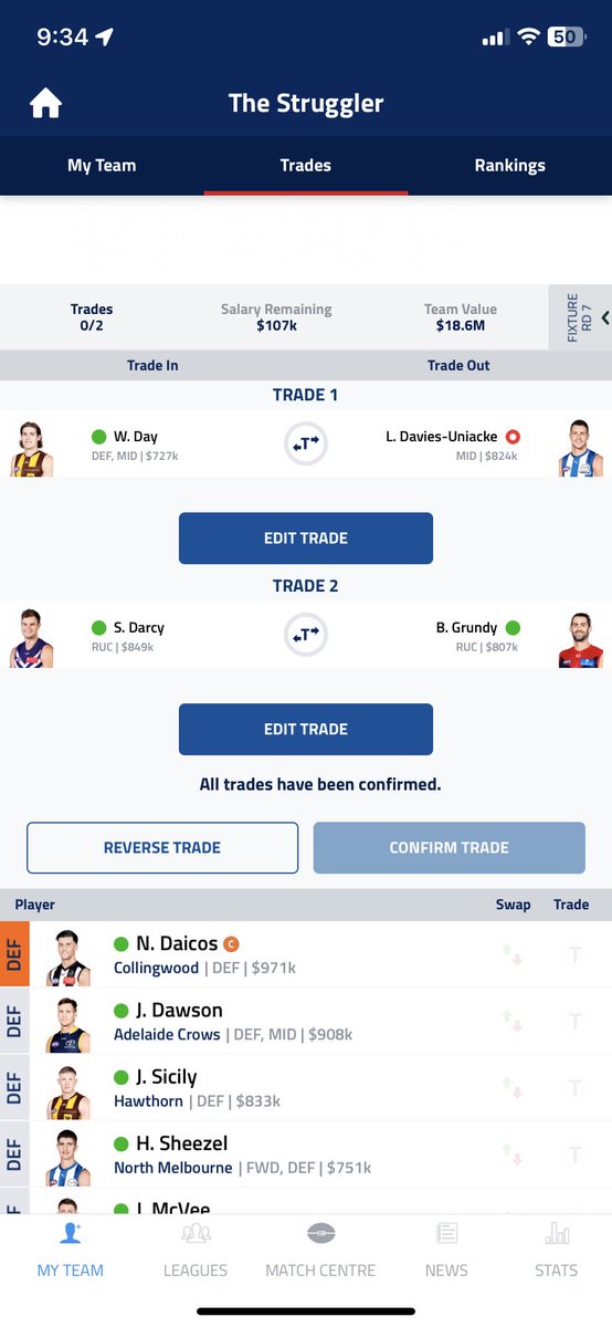 needfantasyhel4's tweet photo. Hey lads, now that LDU is out I was wondering which trades I should go with. Much appreciated 
@Lemon_DT @FantasyFreako @DTTALK @WarnieDT @CalvinDT @RoyDT https://t.co/aRMnxonR1V