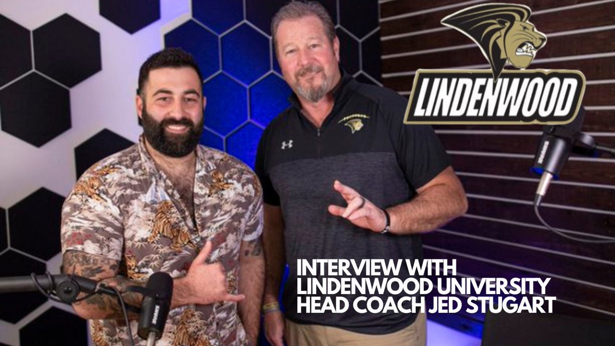 And we are live! Check out my interview with Lindenwood Lions Head Coach Jed Stugart with the link below. Leave a comment with a question for coach who will definitely be coming back on the show later in the year. @stugfb @LU_Lions @LindenwoodFB youtu.be/wCOIhw4AYPA
