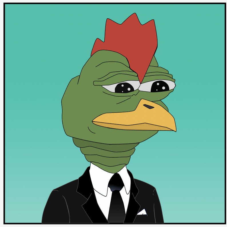 RuggedDisco's tweet photo. #PepeChikn - Wishin' he was going to the @avaxsummit with the other #chikns.
@chikn_nft
$egg
$feed
$fert
$worm https://t.co/fkXl8KNojJ