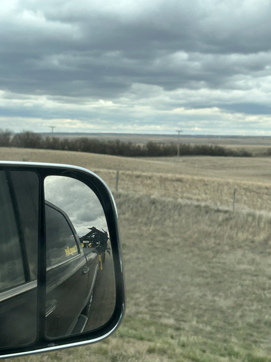 Heading home from a great week in the open country of Frontier, SK <a href="/HoneyBeeMfg/">Honey Bee Mfg</a>