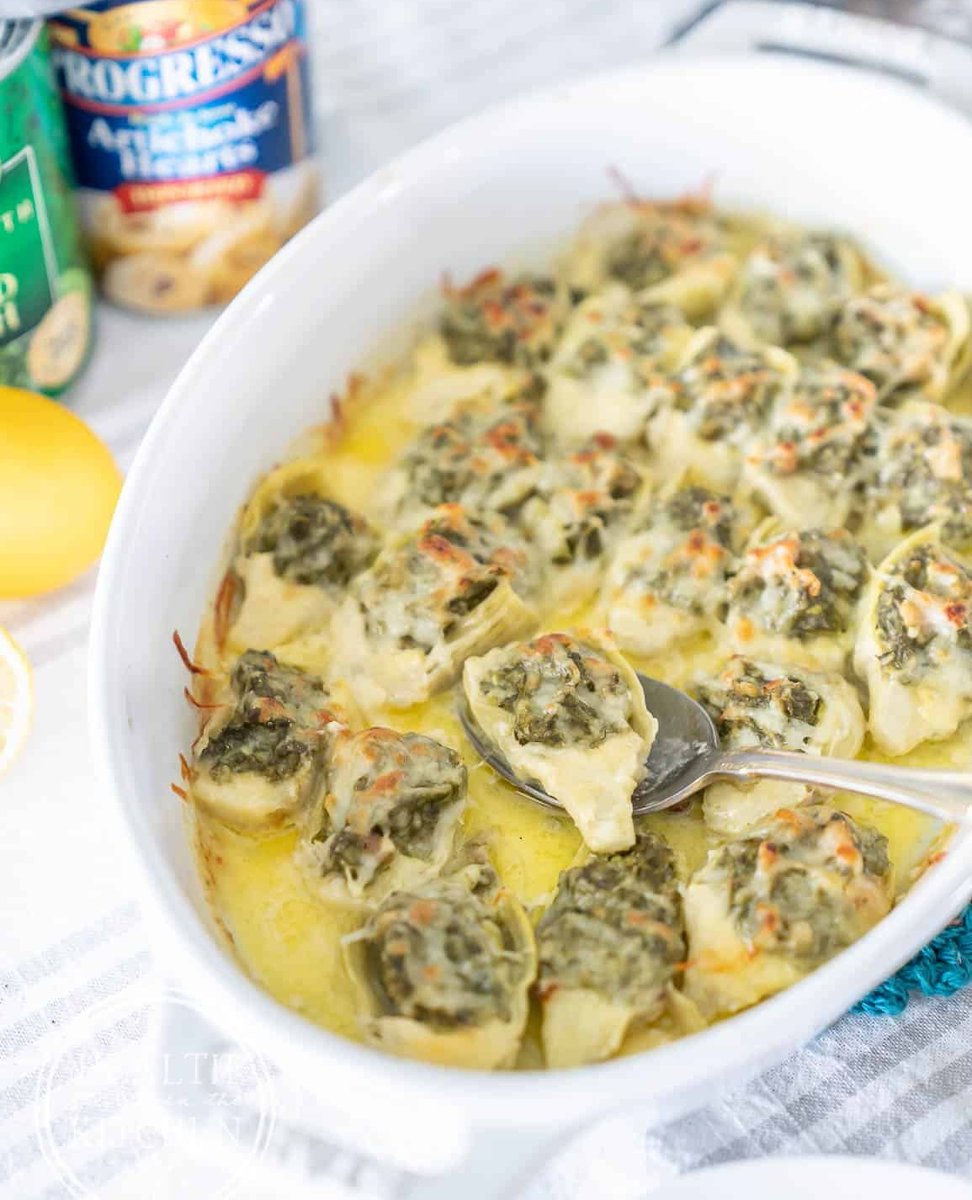 HealthNkitchen's tweet image. *Artichoke Hearts stuffed with Spinach &amp;amp; Clams Recipe*

#ketorecipe #glutenfree #ketodiet

healthstartsinthekitchen.com/keto-spinach-c…