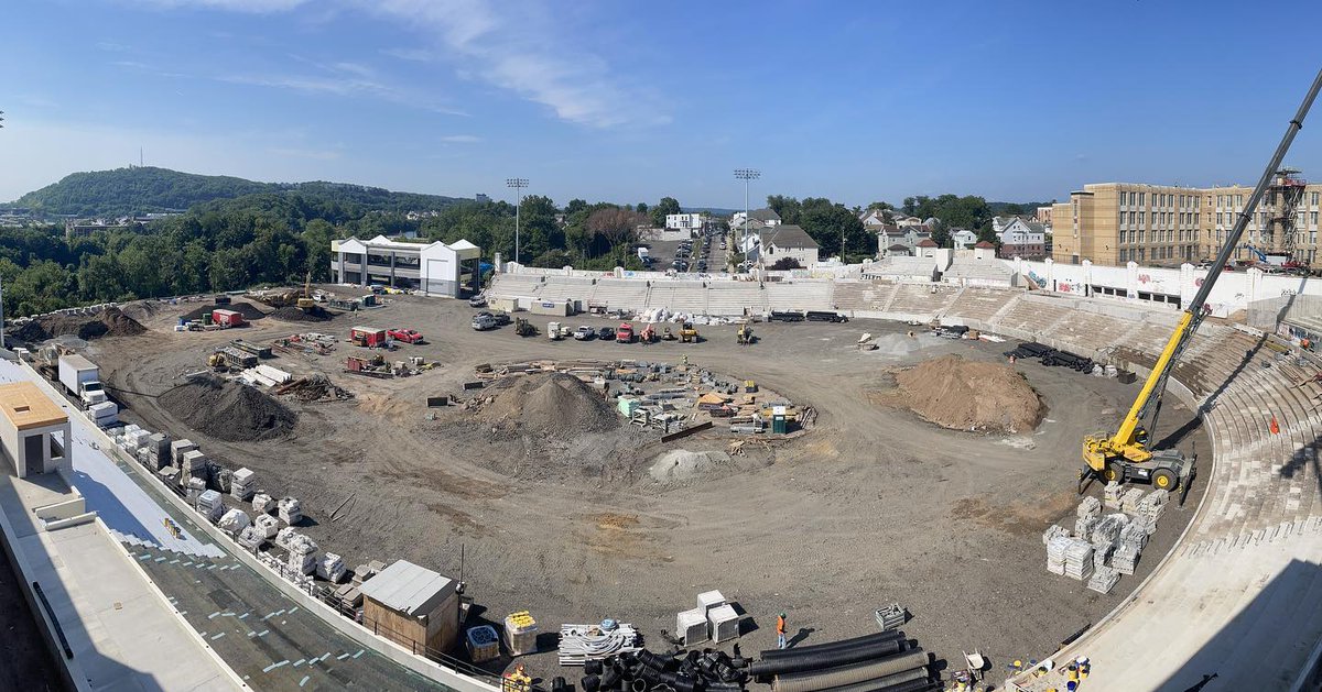 22 Days till Reopening: Hinchliffe Stadium has come a long way since the beginning of construction. We can't wait to see the views of Paterson and the NYC skyline from the stands!
#HinchilffeStadium #TheRebirth #PatersonNJ
