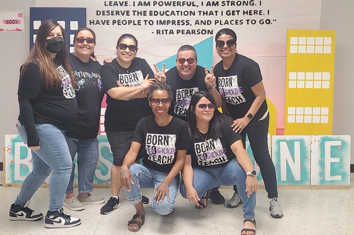 Blessed to call these individuals my team! They are ALWAYS down for my crazy ideas......love each of them to pieces! #BestTeamEver #4thGradeRocks #BornToTeach4thGrade @CarrollES_AISD @LuGzzAldineISD @mpochoa19 @mrestebances @mshernandezces @LaurenMNamaste