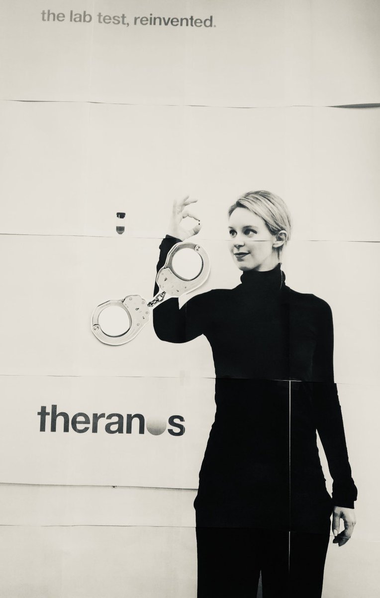 Our new favorite Lab Week game: Pin the Cuffs on Elizabeth Holmes. #timely #theranos #LabWeek2023 @ASCP_Chicago @ASCLS