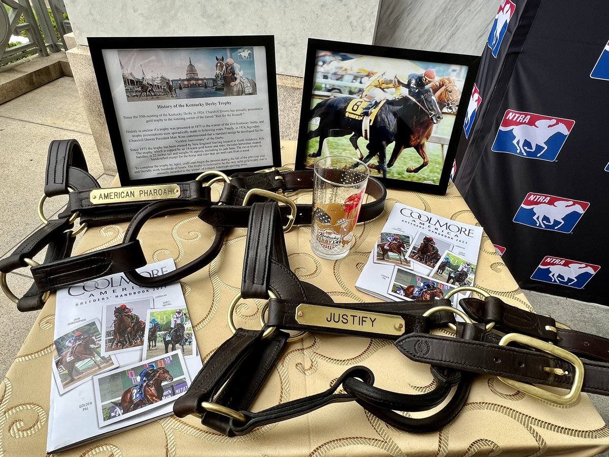 NTRA's tweet photo. .@NTRA is off to the races on Capitol Hill hosting our first annual Kentucky Derby Reception. If you’re Rayburn, stop by the Gold Room 🏇🏇 https://t.co/VC4R0FiElF