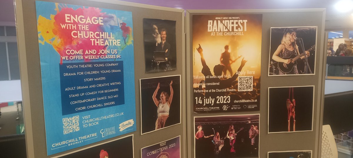 AlisaIgoe's tweet photo. #LibraryLates was a great success with a market within the library, a silent disco at @The_Churchill, displays by local music groups. a talk by successful author @katelawler & craft workshops. Thank you to library/BID/council staff who worked on this event https://t.co/czHCVPRo4D https://t.co/PHdxXHHSu7