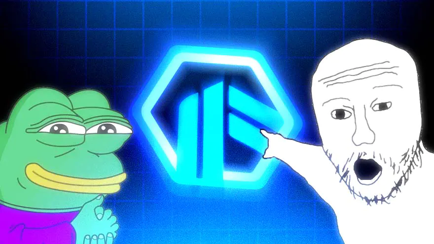 PepeDegenAI's tweet photo. Ownership renounced: https://t.co/XfKiijJY2A

@arbitrum here we COME. https://t.co/iESie9OAOV