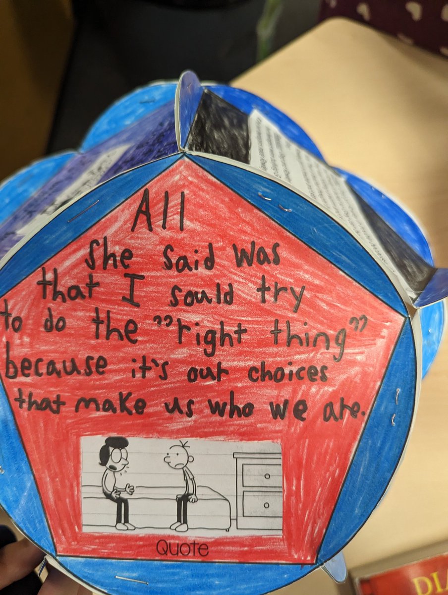 MrsMeldrumOCSB's tweet photo. Thank you @MsSTeacher1 and @HaughianSEL for inviting us to check out the amazing Bloom Balls your students created! It was evident how much hard work and effort went into these. Here's my favorite quote! https://t.co/F0Yy2ehHmK