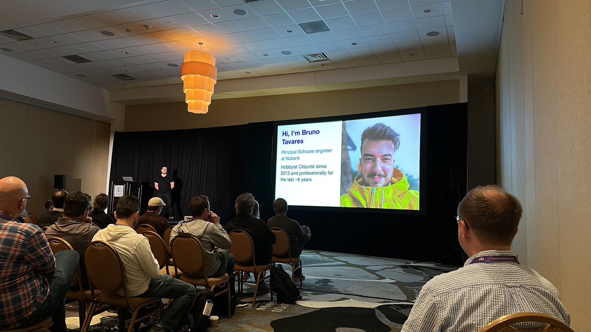 flexiana's tweet image. A fantastic first day so far at @clojure_conj with very inspiring talks!
If you haven't stumbled upon us yet, come by the Flexiana booth and say Hi, we will be THIS glad to see you.😀
#clojureconj #clojure