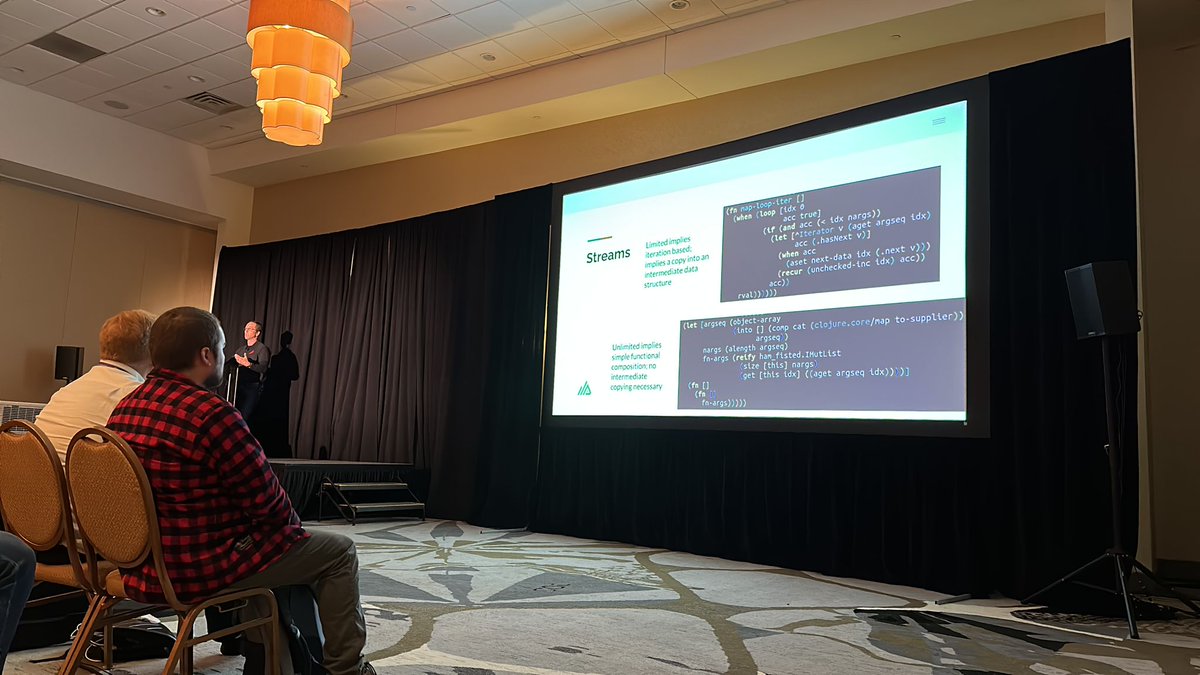 flexiana's tweet image. A fantastic first day so far at @clojure_conj with very inspiring talks!
If you haven't stumbled upon us yet, come by the Flexiana booth and say Hi, we will be THIS glad to see you.😀
#clojureconj #clojure