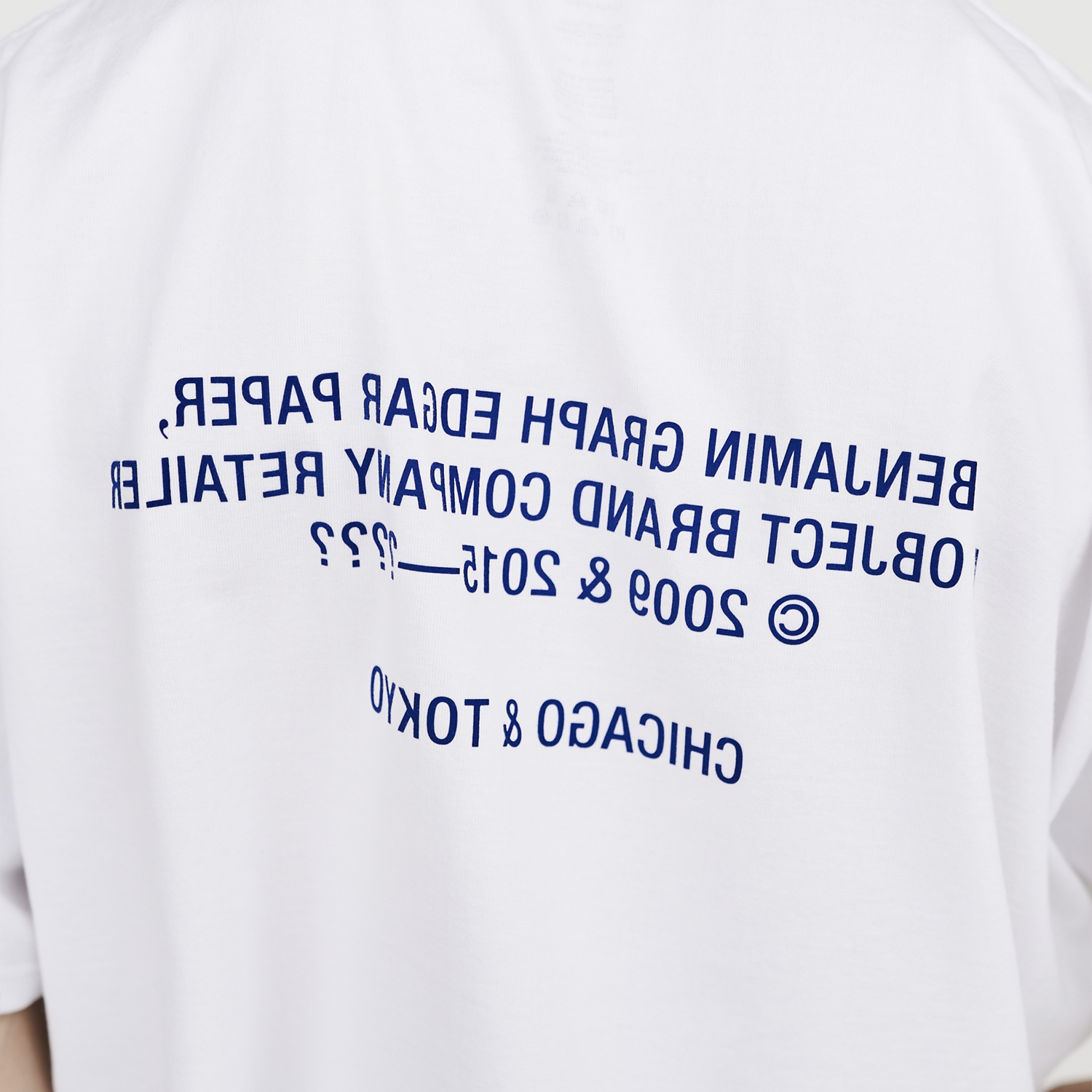 ファッションなデザイン BENJAMIN EDGAR for Graphpaper Tシャツ