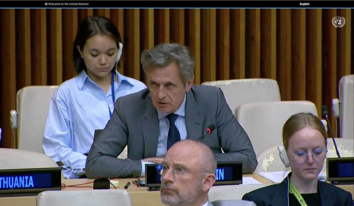 In response to #HLAB report at #UN Member State consultation on #SummitofFuture, @LiechtensteinUN welcomes call to invest in a #Peacebuilding commission to address the new security paradigm we all face. 
#OurCommonAgenda