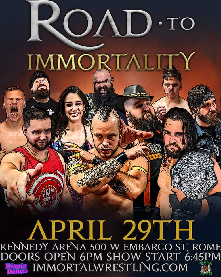 So many faces to smash THIS SATURDAY in Rome, NY for <a href="/ImmortalCW/">Immortal Championship Wrestling</a>