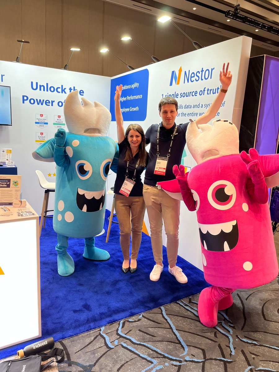 NestorUpHQ's tweet photo. Last call to connect in person! ๐ข
Donโt miss the chance to stop by our booth D449, take a brief tour of our #PeopleIntelligencePlatform, or get a sneak peek into our next-level addition - our Talent and Opportunity Marketplace.
Nestor - ๐booth D449 #UNLEASHAmerica https://t.co/5qwWaQuqYJ