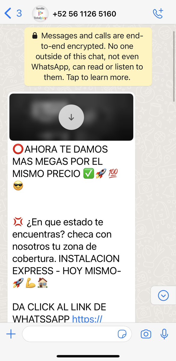 PabloFloresJim's tweet photo. @Profeco otra vez con lo mismo @totalplaymx comparte datos personales, ya di de baja mi número desde aquel día como me indicaron y me siguen llegando mensajes vía WhatsApp de números personales.
Por favor investiguen. https://t.co/WICrPyDotP
