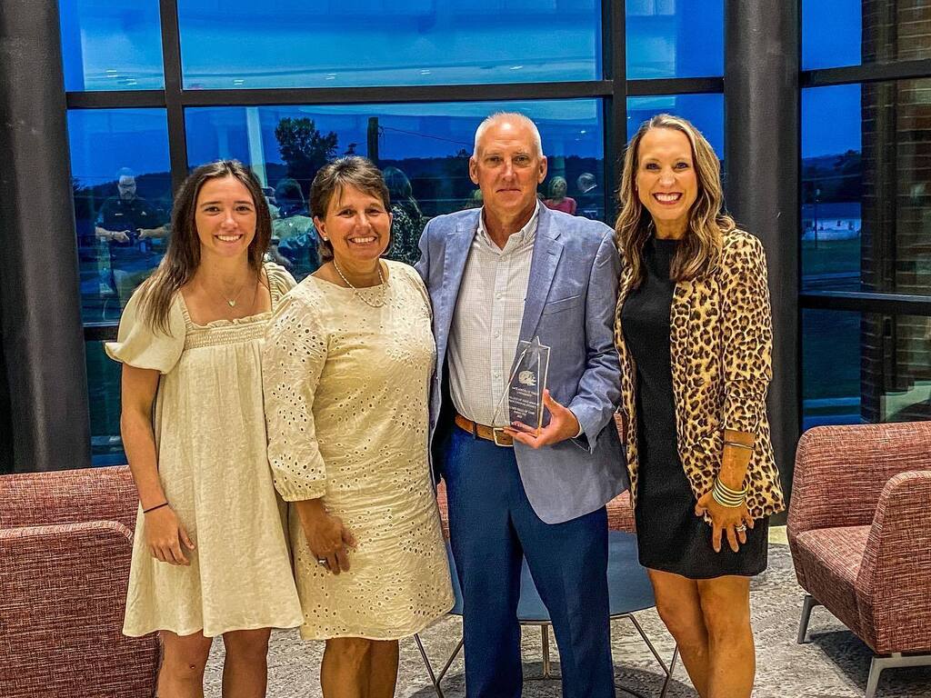 Congratulations to Coach Ricky Austin from Spring Garden, the 2023 PE inductee for the College of Education &amp; Professional Studies Alumni Hall of Fame. Coach Austin has been a long time host to PE students in Practicum and Internship. He is pictured here with his wife Dana (…