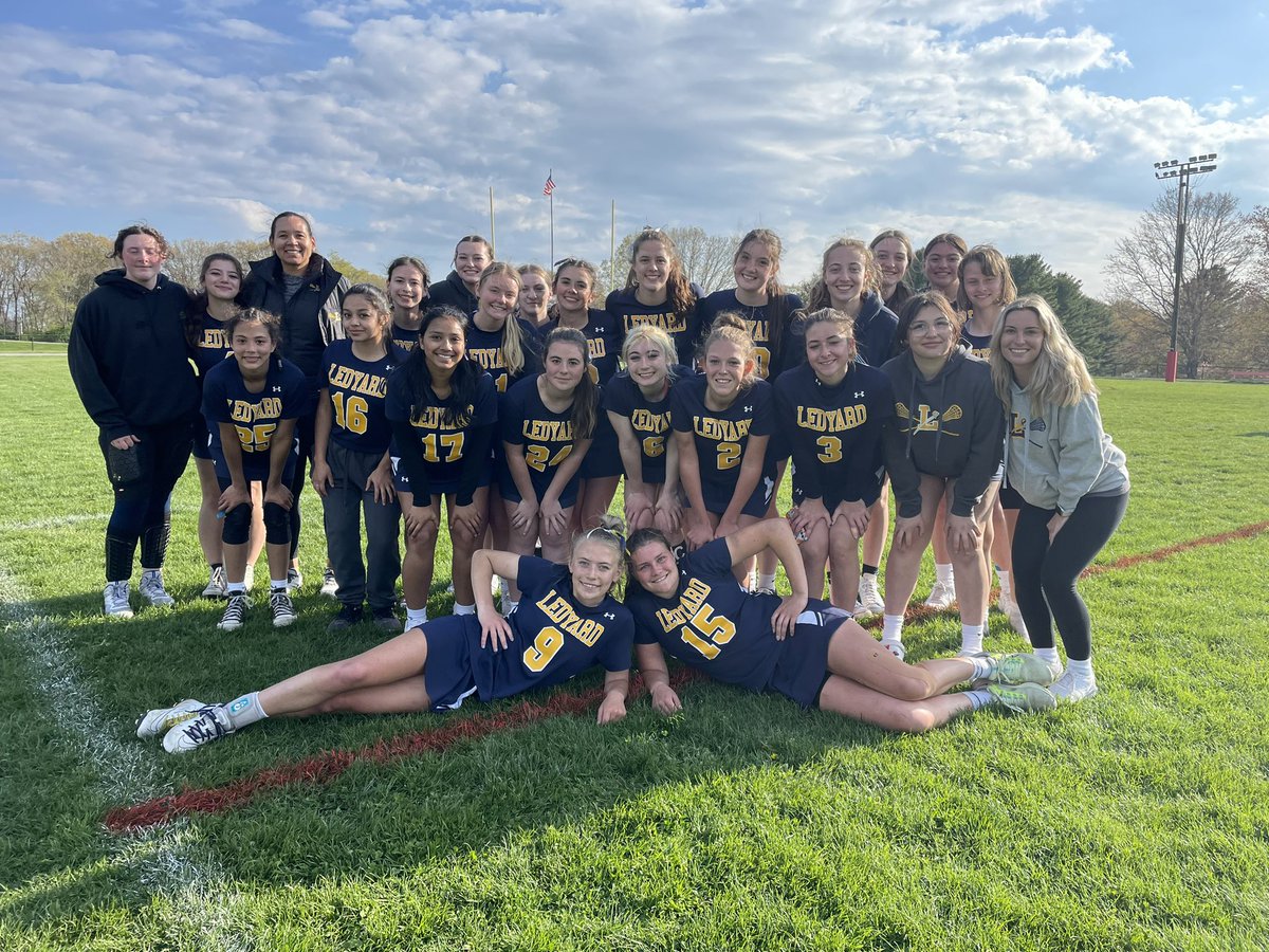 FINAL SCORE. Ledyard 8 - St Bernard’s 3.  Goals from Tatianna Irizarry (4), Maddie McLeod (2), Helena Robinson (2).  Maddie McLeod and Tatianna Irizarry with one assist each.  Lorelai England with 4 saves in goal <a href="/ledyardsports/">Jim Buonocore</a>