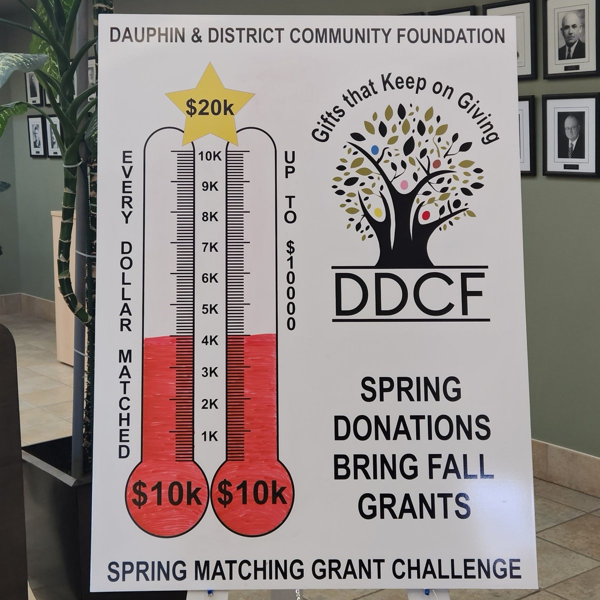 Temperatures are rising!! We are nearly halfway to our goal of $10,000 in gifts during our Spring Donations Campaign. Thanks to our secret donor, your gift will be matched dollar for dollar, to a maximum of $10,000.  For maximum impact, donate today. Thank you for your support!