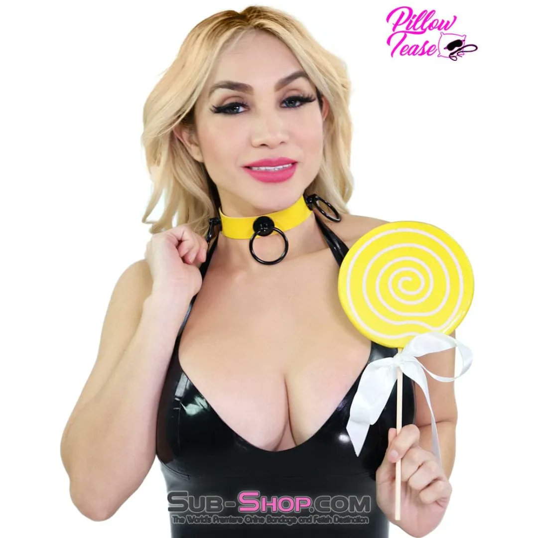 SubshopOfficial's tweet photo. This bondage collar is perfect for a bondage slave who craves comfort, but even more importantly, needs some training.
.
.
.
.
.
Dark Restraint Yellow 3 Ring Collar With Black Hardware
https://t.co/xRWn5Waasl
#bondage #subshop #collar #ring #collar #sexy #hot #lady https://t.co/uJay6GVFrf