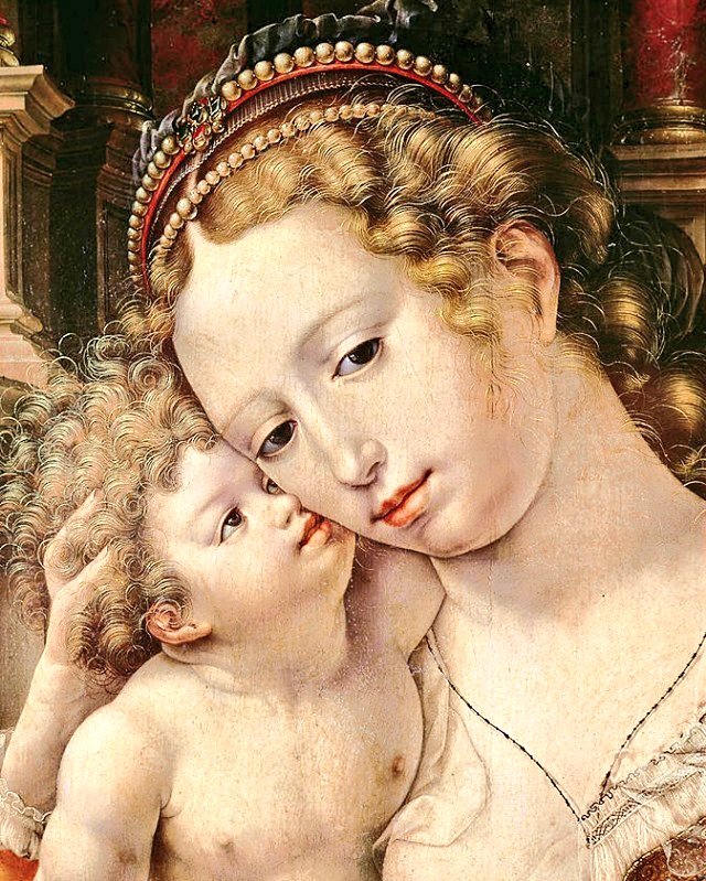 terciarioFcano's tweet photo. The Virgin and Child (detail), 1521 #JanGossaert⠀⠀⠀⠀⠀ https://t.co/ACSdmUvTIr