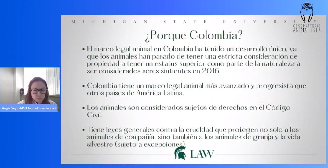 ObsAnimalista's tweet photo. "Colombia ha tenido un desarrollo único, da un paso hacia adelante y luego dos pasos hacia atrás." https://t.co/fYHdlHRaGn