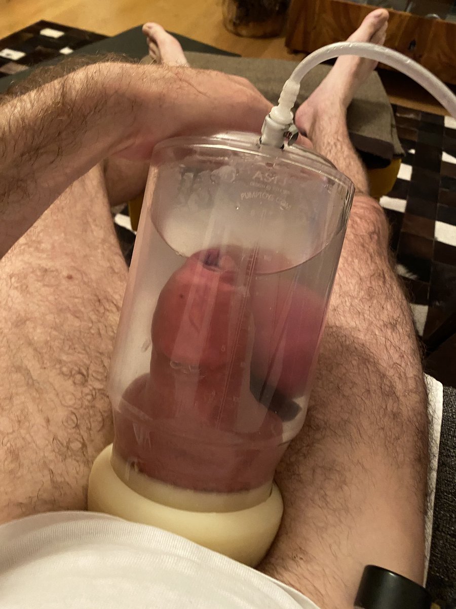 coolfun1980's tweet photo. #cockpumping #ballpumping #vacuumpumping #schwanzpumpen #penispumping #twostage #monstercock #monsterballs https://t.co/RTtLhEXXMJ