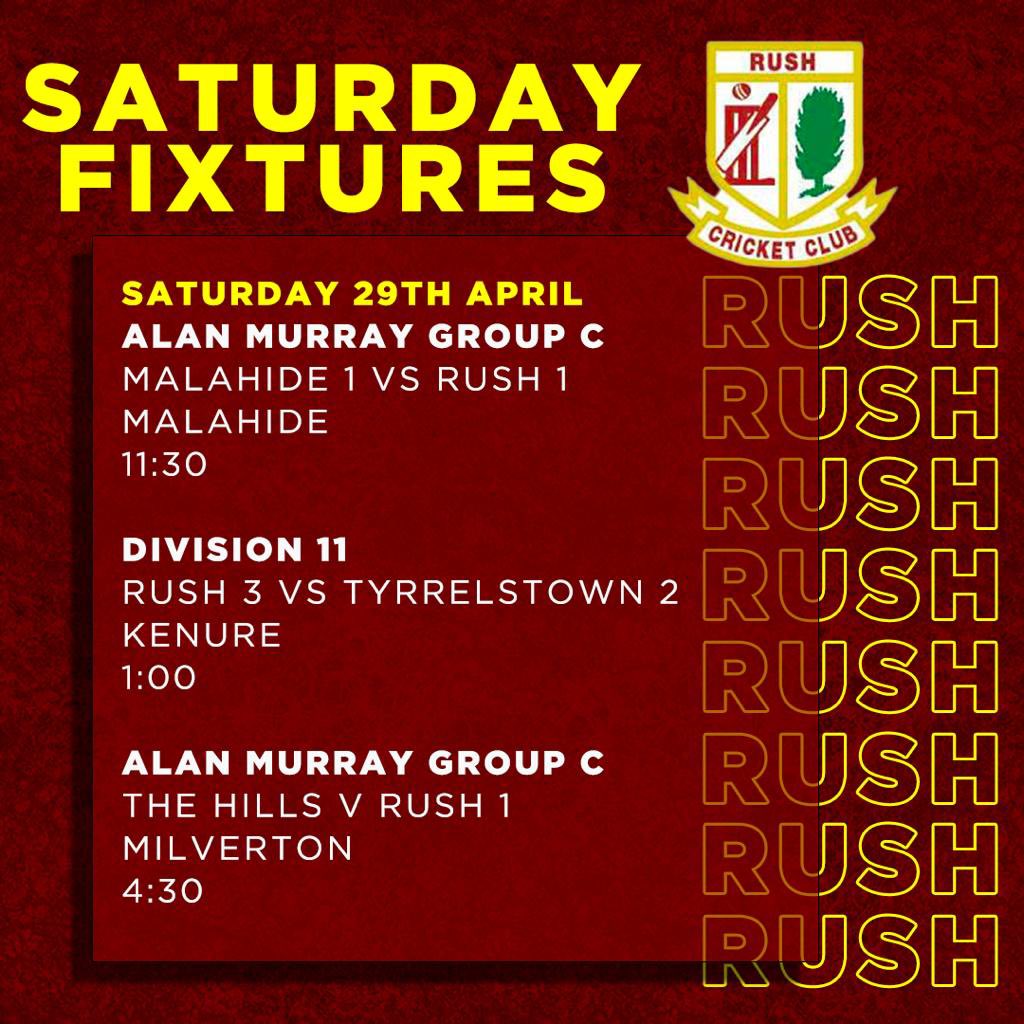 RushCricketClub's tweet photo. A jam packed bank holiday weekend with plenty of games both home and away 🏏 All 4 men’s teams and our ladies 1s are in action over the coming days. All support welcome https://t.co/wiaR8Lphzt