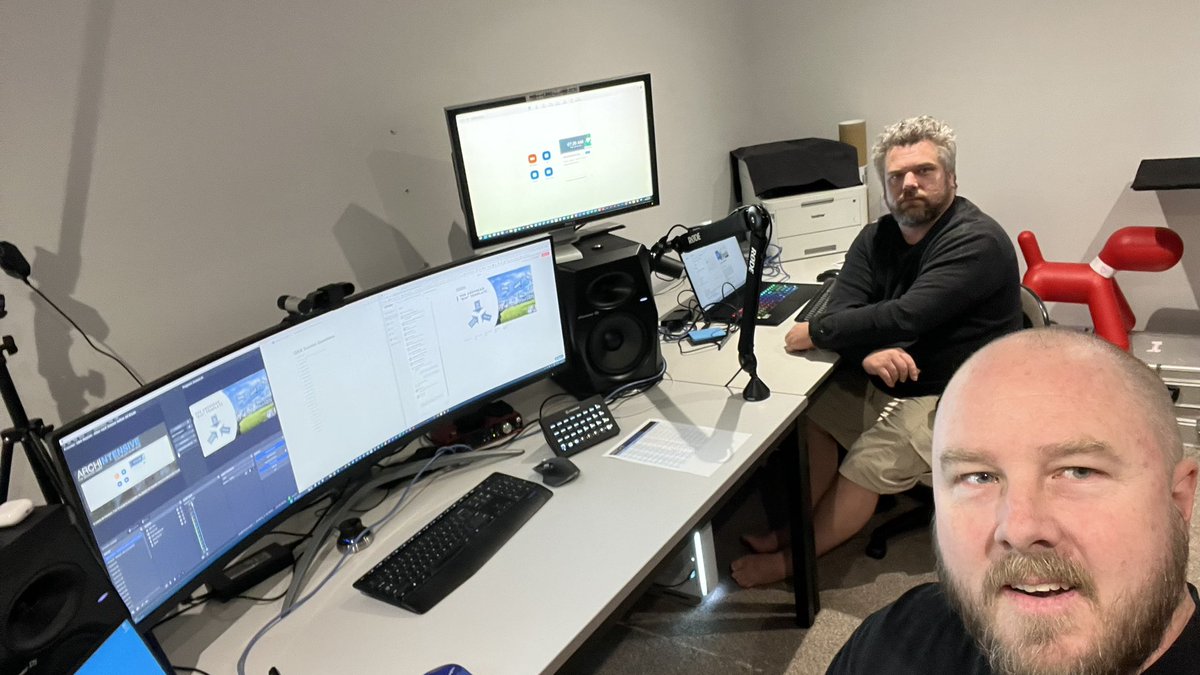 ARCHINTENSIVE 2023 is underway. People think there is a big team behind this event to make it happen. It just requires a lot of effort from two people. 

You can register now still for free here: skewed.com.au/events/archint…