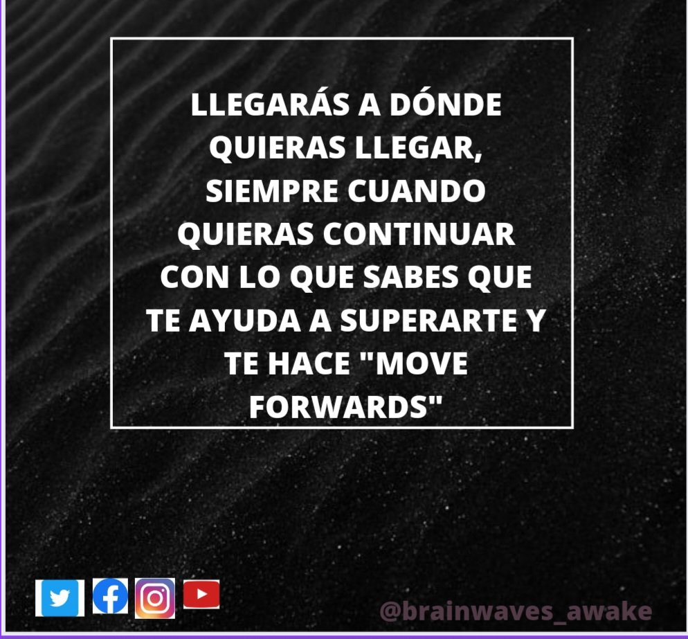 brainwave_awake's tweet photo. Recuerda que la perseverancia y la determinación son esenciales para seguir por el buen camino.
#constancia #crecimiento #mentalhealth #perseverancia #moveforward #SaludMental https://t.co/OU0yqMHtx7
