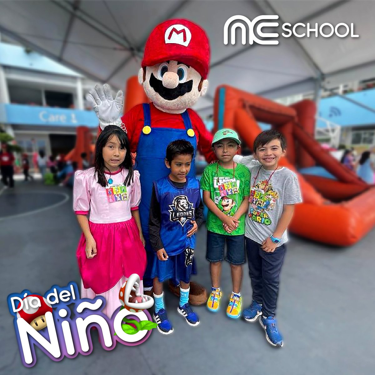 ncschoolcdmx's tweet photo. NC School CDMX:
¡Feliz día del niño! 🎉👦👧
Celebrando al estilo de Mario 🍄👑
Un mundo lleno de aventuras y diversión espera a los más pequeños 🕹️🎮
¡Que tengan un día lleno de magia y sonrisas! 😄
#NCschool #DiaDelNiño #MarioStyle https://t.co/cZH2n4hmx9