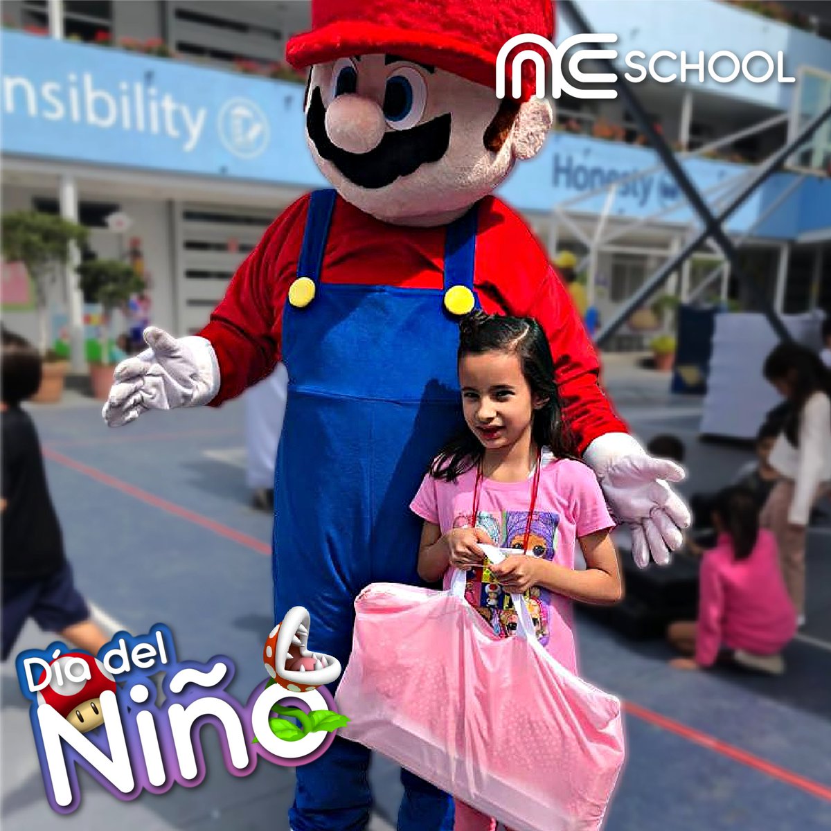 ncschoolcdmx's tweet photo. NC School CDMX:
¡Feliz día del niño! 🎉👦👧
Celebrando al estilo de Mario 🍄👑
Un mundo lleno de aventuras y diversión espera a los más pequeños 🕹️🎮
¡Que tengan un día lleno de magia y sonrisas! 😄
#NCschool #DiaDelNiño #MarioStyle https://t.co/cZH2n4hmx9