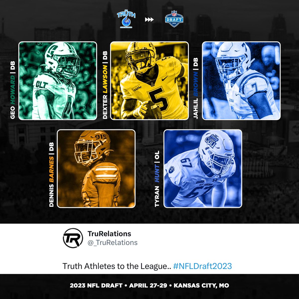 TruthAlkaline's tweet photo. #TrüthNation #NFLDraft  …. https://t.co/eL421KXQzF