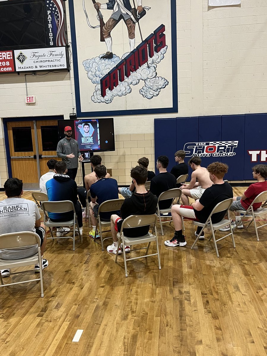 Knott County Central Patriots (@kcchoops) on Twitter photo Thanks to Knott County legend <a href="/CamronJustice5/">Camron Justice</a> for taking the time to stop by and speak to our boys today. As he said, if you have Knott across the chest, you’re always family. Cam, your presence today means more than you know for our program. Thank you. #ThePatriotWay Thanks to Knott County legend <a href="/CamronJustice5/">Camron Justice</a> for taking the time to stop by and speak to our boys today. As he said, if you have Knott across the chest, you’re always family. Cam, your presence today means more than you know for our program. Thank you. #ThePatriotWay