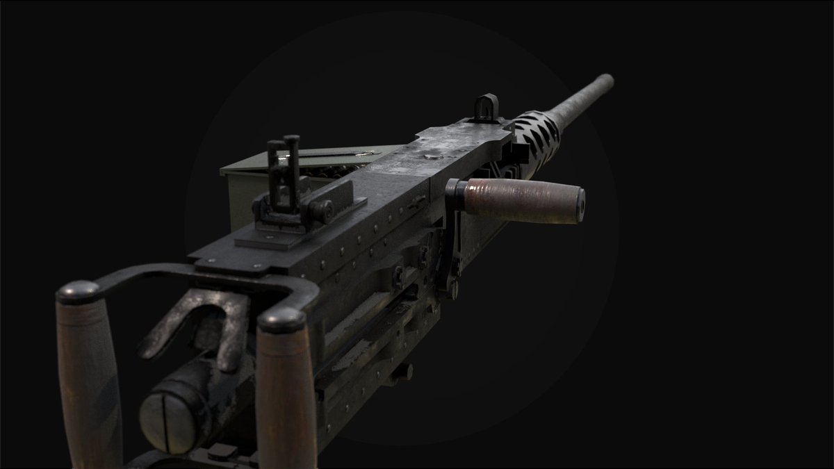 Onu_Chi_III's tweet photo. M2 Browning MG is complete and ready for action, This will be mounted on most supported vehicles. https://t.co/05qAE3TtcL