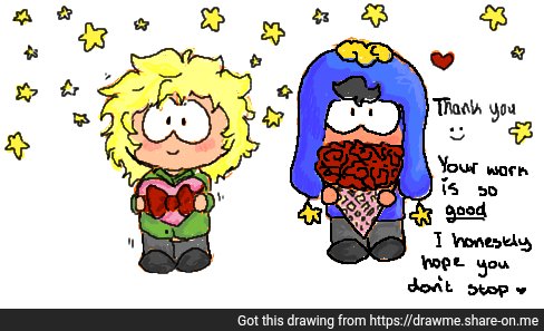 LadyFeldspar's tweet photo. This is the sweetest drawing and the nicest thing to say, oh my goshhhhh 😭😭😭 thank you whoever you are for absolutely brightening my day 💗💗💗💗💗 https://t.co/Opy7Ikb5Mt