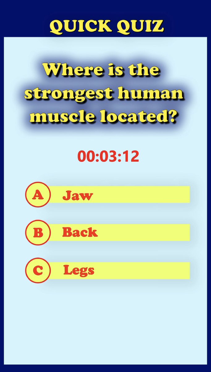 BrainyWorldMind's tweet photo. Quick Trivia Quiz
https://t.co/IJiEyIqDP5

#trivia #Trivia #quiz #Quiz #QuizOfTheDay #QuizTime #knowledge #fun #fail #fyp #fypシviral #foryou #foryourpage #puzzle #riddle #antiaging #game #games #brainy #braingames #mind #test #challenge https://t.co/Cve3mF14HP