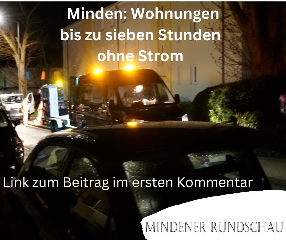 mindenerrundsch's tweet photo. https://t.co/O813iV8rhh
#Minden #Stromabschaltung https://t.co/qJzlPPYgRJ