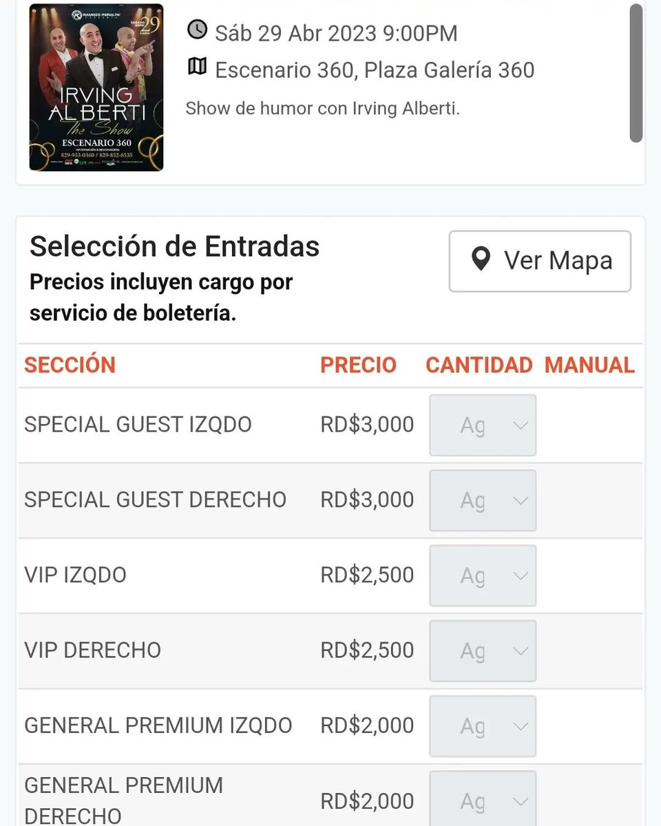 SOLD OUT!!!!

Irving Alberti "The Show"

Nos vemos este sábado 29 abril a máxima capacidad en <a href="/escenario360rd/">Escenario 360</a> !!!!!

Gracias!!!!!