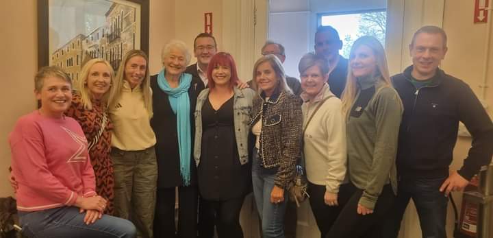 acornsAC's tweet photo. Some of our Acorns crew had the honour of meeting with Lady Mary Peters at Cookstown High School. 

It was a fantastic night hearing from up and coming stars Nick Griggs and Grace Carson as well as stories from Mary. 

Thanks to all at Cookstown High School for a brilliant night. https://t.co/wrzILiOl3I