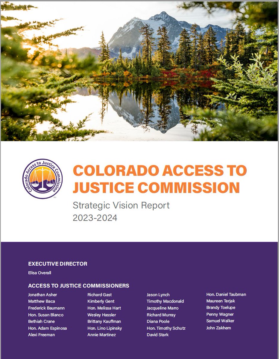 Colorado Access to Justice Commission (ATJC) tweet media