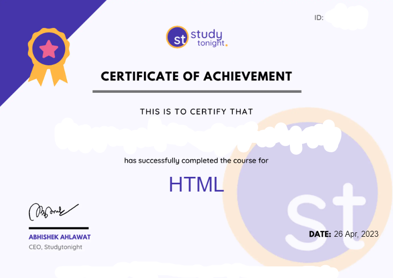 schawnnahj's tweet image. Just completed my certification program on @studytonight and I am feeling extremely proud of myself! Hard work, dedication, and determination have paid off. Excited to take my new skills and knowledge out into the world. #Coding