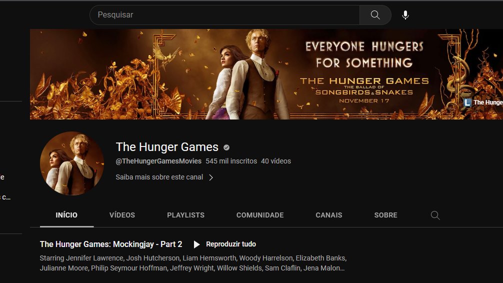 jogosvorazesaf's tweet photo. MEU DUES

HUNGER GAMES TRAILER https://t.co/MJAwnW4oeo