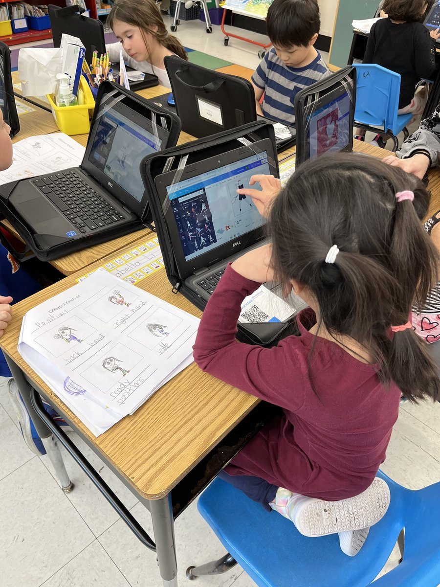 mrs_weiner's tweet photo. During Tech Thursday, First Graders used Canva to create presentations that pertain to the text in their “All About  Books.” Miss DeGraw, thank you for challenging my students! #itsgottabeBHE  @danidegraw https://t.co/s0FfAqnQrF